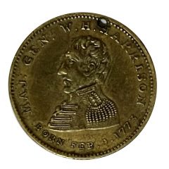 Hard Times Token - Maj. Gen. W. H. Harrison / The Peoples Choice