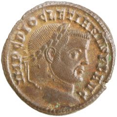 Nummus - Diocletianus SACRA MONET AVGG ET CAESS NOSTER, Ticinum