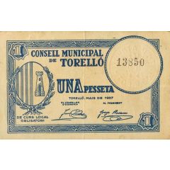 1 Peseta Torelló