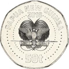 50 Toea - Elizabeth II APEC meeting