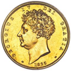 1 Crown - George IV Uniface Pattern
