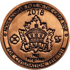 Medal - Nova Scotia`s Part in the Great War