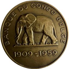 Médaille de la Banque du Congo Belge