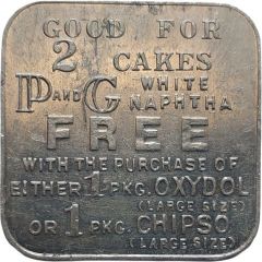 2 Cakes - White Naphtha Soap