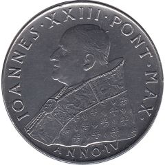 100 Lire - John XXIII Second Vatican Council