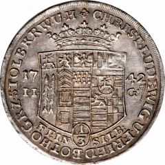 1/3 Thaler - Christof Louis II and Frederick Botho