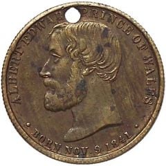 Medal - Albert Prince of Wales - London