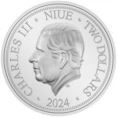 2 Dollars - Charles III Iron Man