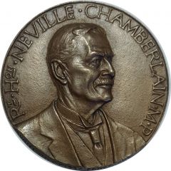 Medal - Neville Chamberlain Munich Agreement 1938