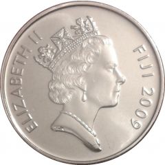 10 Cents - Elizabeth II 3rd portrait, small type