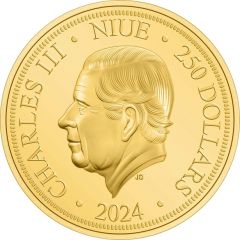 250 Dollars - Charles III Year of the Dragon