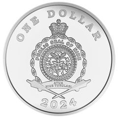 1 Dollar - Charles III Aglona Roman Catholic Basilica of the Assumption of the Blessed Virgin Mary