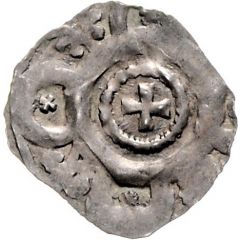 Denier - Frederick II and successors Eger mint