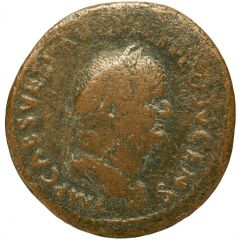 As - Vespasian AEQVITAS AVGVST S C, Aequitas