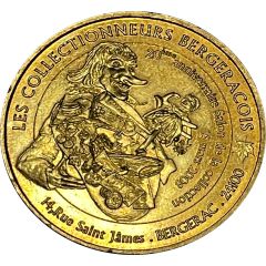 Tourist token - Monnaie de Paris - Les collectionneurs Bergeracois