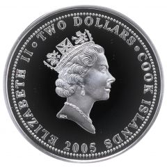 2 Dollars - Elizabeth II New Zealand Pigeon