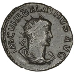 Æ Antoninianus - Vaballathus IOVI STATORI