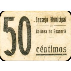 50 Céntimos Callosa de Ensarriá