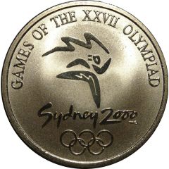 Medal - Subscriber Medallion Sydney 2000 Olympics $5 Coin Series