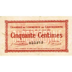 50 Centimes - Chambre de Commerce de Carcassonne 11