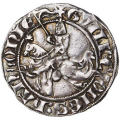 1/2 Groat `with Knight` - William I of Avesnes