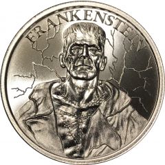 1 oz Silver Intaglio Mint - Frankenstein