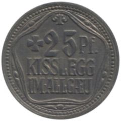 25 Pfennig - Kisslegg im Allgäu