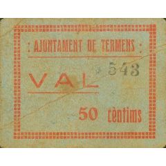50 Céntimos Térmens