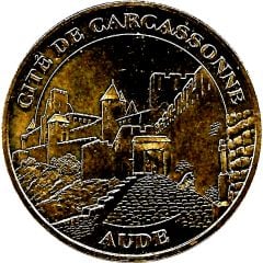Monnaie de Paris Tourist Token - Aude Cité de Carcassonne