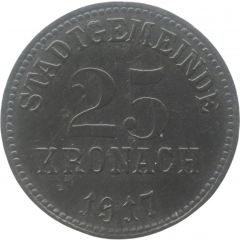 25 Pfennig - Kronach
