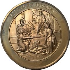 Medal - Thomason Medallic Bible Solomon`s Judgement