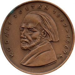 Medal - Zoltán Kodály