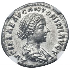 Denarius - Lucilla CONCORDIA, Concordia