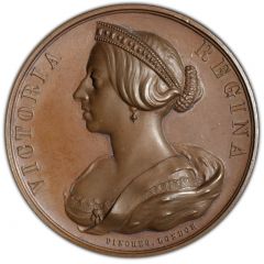 Medal - Victoria Aston Hall, J. Pinches, bronze