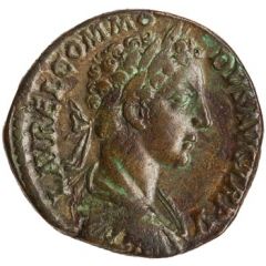 Sestertius - Commodus IOVI VICTORI IMP III COS II P P S C, Jupiter and Victory