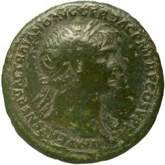As - Trajan S P Q R OPTIMO PRINCIPI S C