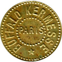 Phonograph Token - Buffalo Kermesse Paris