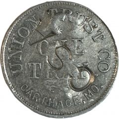 1 Tray - Union Trust Co. Carthage, Missouri