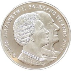 1 Crown - Elizabeth II Platinum Wedding Anniversary of Queen Elizabeth II and HRH Prince Philip