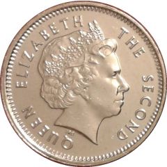 5 Pence - Elizabeth II 4th portrait