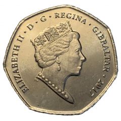 50 Pence - Elizabeth II 1967 Referendum Anniversary