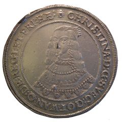2 Riksdaler - Kristina Type I