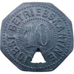 10 Pfennig - Dachau Jobst Betriebskantine