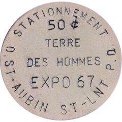 50 Cents - St. Aubin Terre Des Hommers, Yellow