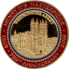 Medal - Westminster Abbey 750th Anniversary