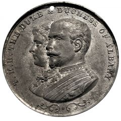 Medallion - Duke and Duchess of Albany Preston Guild Merchant