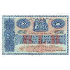 20 Pounds British Linen Bank