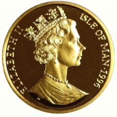 1 Crown - Elizabeth II Burmese Cat, Gold