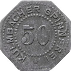 50 Pfennig - Kulmbach Spinnerei