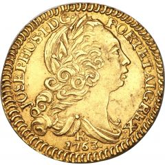 1600 Réis - José I Bahia and Rio de Janeiro Mints